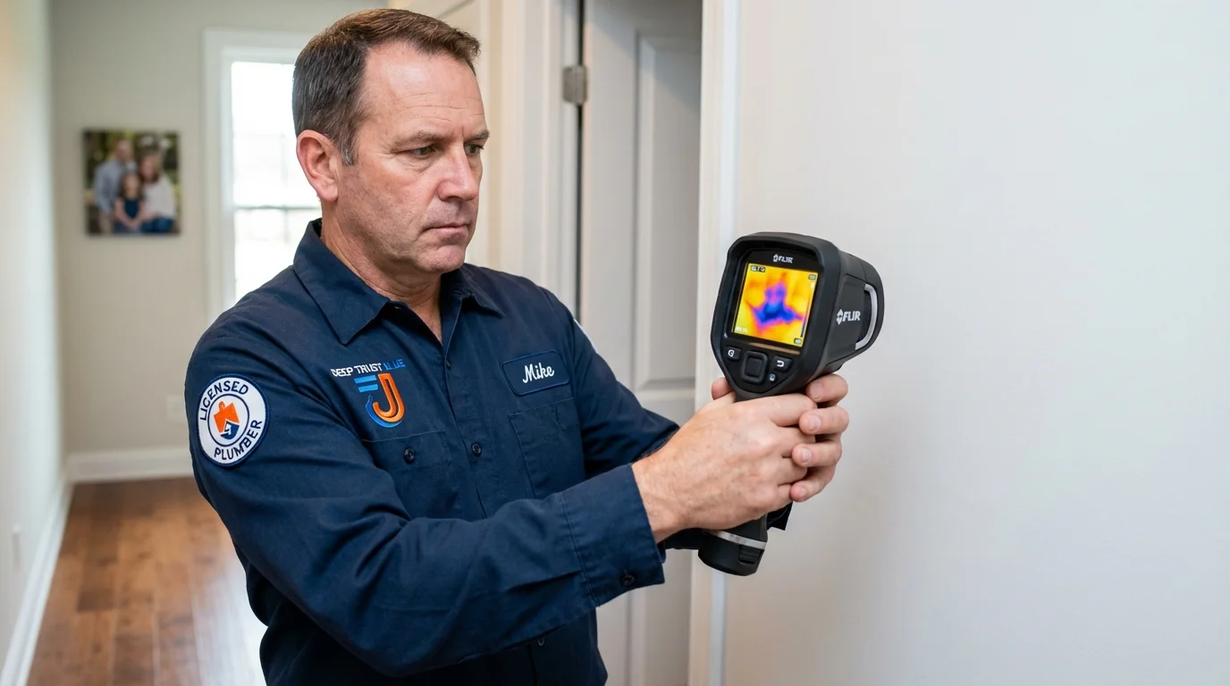 Thermal imaging leak detection by Johns Plumbing LLC in Avondale